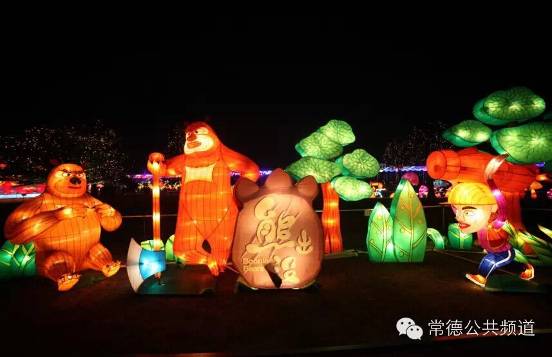 汉寿清水湖大型文化艺术灯会